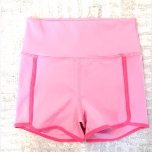Jo + Jax High-Waist Pink Dance Shorts